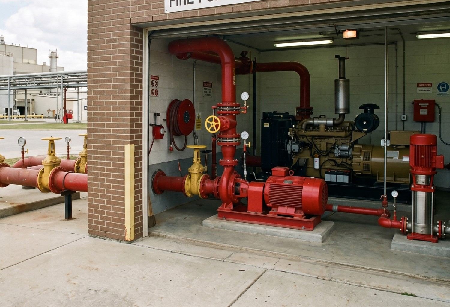 Pump House & Hydrant